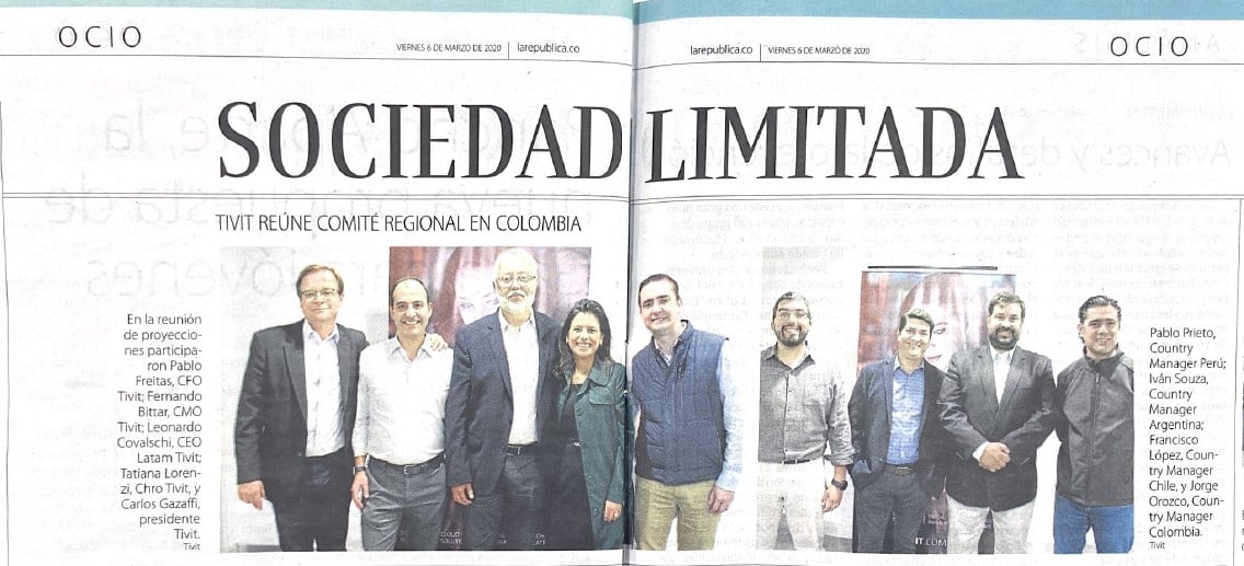06 de marzo, La República impreso, Comité Regional