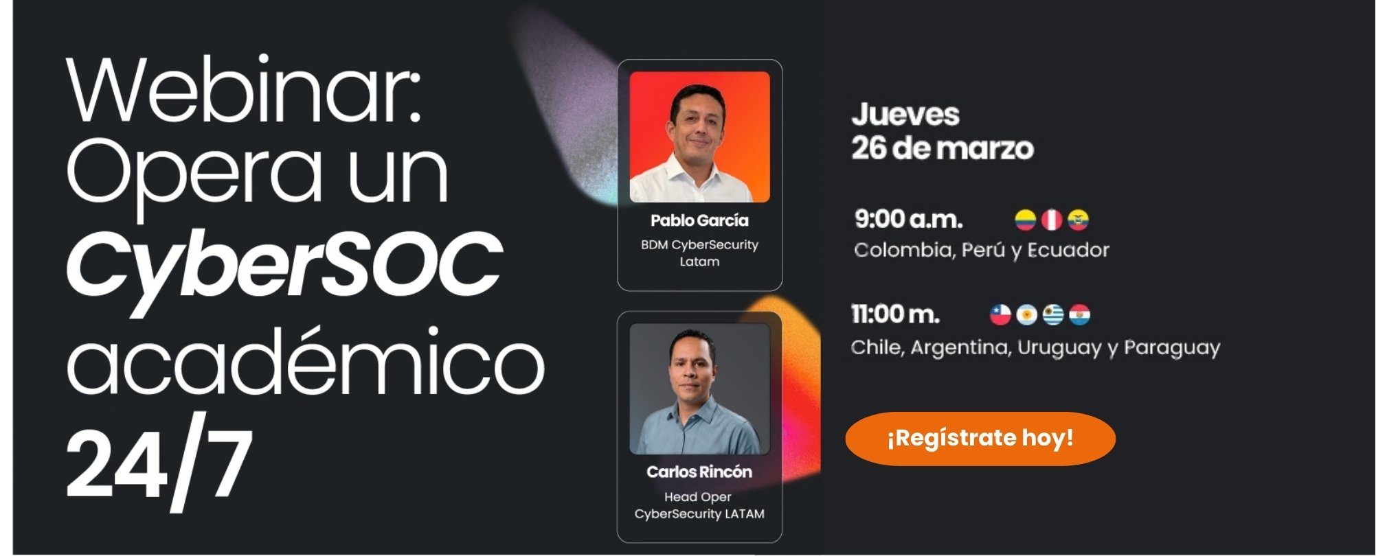 Primer webinar del 2026: CyberSOC Académico