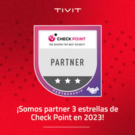 ¡Somos partner 3 estrellas de Check Point!