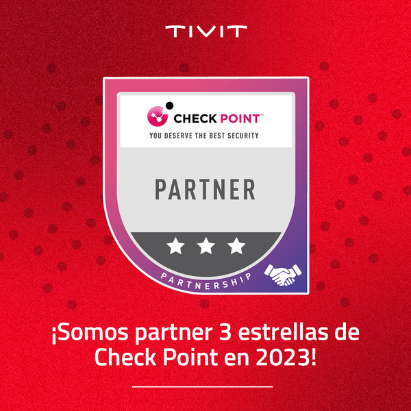 ¡Somos partner 3 estrellas de Check Point!